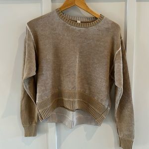 Lululemon Brushed Cotton Merino Blend Crew Neck